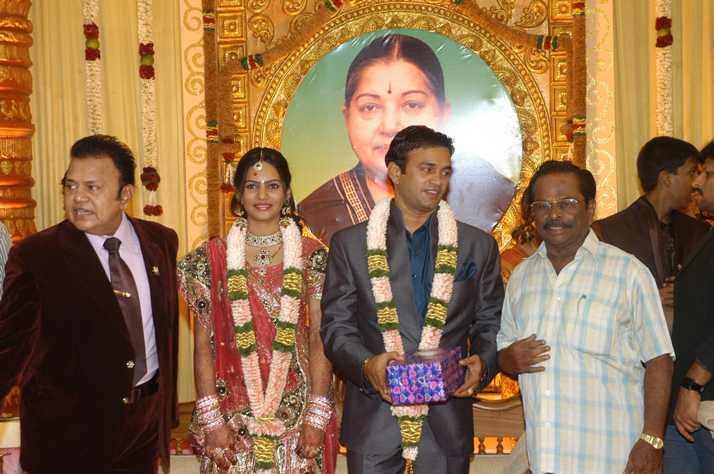 Actor Radharavi son wedding reception stills | Picture 40890